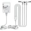 Ancable alimentatore di rete da 4,5 V per villaggio di Natale Lemax | Adattatore di alimentazione 3 in 1 compatibile con illuminazione natalizia, ideale per l'illuminazione di più villaggi di