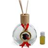 DLM Bomboniere DLM34773 (Kit 6 Pezzi) Profumatore in Vetro Laurea Tocco Mappamondo Pergamena Diffusore Profumo Ambienti bomboniera