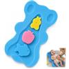 FeiFanChoice Supporto in spugna per il bagnetto del bambino, morbido cuscino da bagno per neonati e neonati, inserto antiscivolo per vasca da bagno, tappetino in spugna ad asciugatura rapida per lavandino o vasca