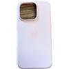 Apple MXPH3ZM/A Rosa pallido Custodia in silicone con MagSafe per iPhone 15