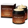 BASTOUR Burro corpo da uomo, corpo butter for men, crema corpo 150 g, 2 pezzi | Idratazione duratura e profumo attraente, assorbimento rapido non grassa, profumo sensuale, adatto per pelli sensibili