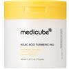 medicube - Kojic Acid Turmeric Clarifying Toner Pad, 160 ml (70 dischetti)