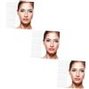 Healeved 36fogli Stickers Per Sopracciglia Stencil Adesivi Per Modellare Sopracciglia Kit Di Template Facile Da Usare Per Trucco e Sopraccigliari
