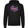 Settantallora Felpa Cappuccio Uomo Donna Fiorentina Vintage | Grafica Calciatore Fiorentina Vintage, 80% Cotone e 20% Poliestere, Regular Fit, Stampa Frontale