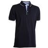 CHEMAGLIETTE! Polo Da Lavoro Maglia Manica Corta 3Bottoni Spacchetti Laterali Payper Cambridge, Colore: Navy, Taglia: L