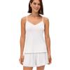 YSABEL MORA Pigiama con Spalline. Set Pigiama con Canotta a Spalline e Shorts Decorati con Dettagli in Pizzo.