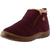 Kobilee Stivaletti Uomo Impermeabili Antiscivolo Invernali Stivali Scarpe Militari Montagna Scarponi da Caccia Sportive Foderato Neve Sneakers Scarpe Trekking Combattimento Calda