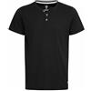!Solid Volker T-Shirt A Maniche Corte Maglietta da Uomo con Collo Grandad