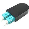 Ultra Spec Cables SC Fiber Optic 40Gb OM4 Multimodale 50/125 Loopback Cavo adattatore tester - Aqua