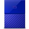 Western Digital My Passport Hard Disk Esterno Portatile, USB 3.0, Software di Backup Automatico, per PC, per Xbox One e PlayStation 4, 2 TB, Blu