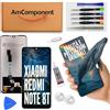 AmComponent - display di ricambio per XIAOMI REDMI NOTE 8T M1908C3XG schermo LCD touch screen vetro | Componente di ricambio con luminosità intensa e risposta al tocco reattiva