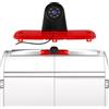 Rimoody Telecamera Auto Posteriore con Luce Freno, Auto Terzo Roof per Fiat Ducato/Peugeot Boxer 2006-2018 Integrata nella Terza Luce di Stop Visione Notturna Grandangolo 140°, cavo 10 m