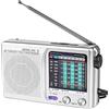 Generic Radio digitale Dual Band Pocket Pointer Radio Sw/am/fm Display LCD (KK9 Silver)