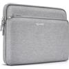 NPUOLS Custodia per 15 Pollici Laptop Tasca Frontale a Cerniera a L, Grigio | Borsa Leggera per Notebook, 15 zoll Notebook Lenovo Thinkpad Ideapad HP ASUS Acer Dell Samsung MacBook Pro 16 M5-M1