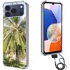FortiCase Custodia Personalizzata con Cordino per iPhone 17 Pro,Trasparente Silicone Cover,con la Tua Foto,Immagine o Scritta,per iPhone 17 Pro Personalizzata Case -1ZGS