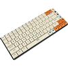 YMDK Keycap in plastica colorata Sub ZDA PBT simile a XDA per tastiera MX 104 87 61 Melody 96 KBD75 ID80 GK64 68 (solo keycap) (plastica)