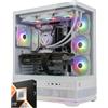 AGM store Pc Gaming Serie ARES RYZEN 7 9800X3D - Scheda video RTX 5070 12GB - RAM 32GB DDR5 6000mhz - Nvme 2TB SSD Pci GEN4 - Dissipatore a Liquido 360mm - Wifi e Bluetooth - 5G LAN - W11 (BLIZZARD)