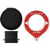 Jaywool Antenna Donut Loop Antenna a banda larga 10KHz-180MHz con convertitore a bassa impedenza per radio walkie talkie SDR A