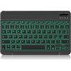 COEZFE Tastiera Retroilluminata Wireless Bluetooth per iPad/Tablet Android | 10 pollici Rechargeable Tastiera Universale per iPad/ Samsung/ Lenovo/ Xiaomi/ Honor/ Huawei Tablet, Layout Italiano QWERTY