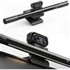 Memows Webcam 4 in 1 4K con microfoni e altoparlanti stereo, luce dello schermo | Con tracciamento automatico, angolo regolabile, campo visivo a 90°, USB 2.0/3.0, per Mac OS/Windows/Linux/Chrome