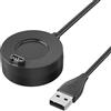 Amzpas Caricatore per Garmin Venu/Venu 2 Plus/Venu Sq/Venu Sq 2 Music, Veloce Portatile Cavo di Ricarica USB per Garmin Venu 3/Venu 3S/Venu 2S (100cm)