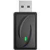 Qualoramall Adattatore wireless e automatico per autoradio cablate USB-A USB-C Dongle con connettività WiFi Compact 48.5mm Black AI Box per iPhone Veicolo