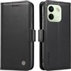 XINNI Cover per Xiaomi Redmi Note 17 Pro Max/Plus 5G | Custodia Semplice Cellulare Libro Antiurto Flip Pelle PU/TPU Magnetica Case