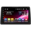 HURUMA 2 Din Android Radio Bluetooth per Renault Express 2021-2022 9 Inches Android 15 Schermo per Auto Touch Screen Fm Am Bluetooth Usb Per, 4 Core 2G+32G