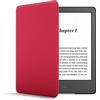 Forefront Cases Custodia per Amazon Kindle (16 GB) 6 (11a Generazione 2024 e 2022) - Protettiva Custodia per Kindle (16 GB) - Smart Auto Sveglia Sonno Funzione - Sottile, Leggero Cover - Rosso