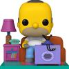 Funko Pop! Deluxe Animazione: The Simpsons - Homer Che Guarda La TV #909