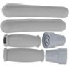 Luxshiny Kit Stampelle Ascellare Impugnatura, Supporto Antiscivolo Tpr | Stampella e Bastone a Gomito, Protezione Confortevole, Adatto a Varie Occasioni, Gomma Tpr
