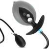 BDSMYEE Plug anale gonfiabile separabile in silicone con magnete e biglie Unisex