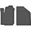edecor Tappetini in gomma per auto, tappetini in gomma per Citroen Berlingo II, anno di costruzione 2008 - 2018, tappetini anteriori e passeggeri U_B