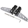 UP19ED Pedane Moto Poggiapiedi PerXMAX300XMAX300 2020-2026 | Accessori moto Accessori moto Pedane posteriori pieghevoli Poggiapiedi passeggero Allarga la pedalata