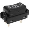 ECSiNG Pulsanti per alzacristalli a 5 pin A1248208910 A1248209010 compatibili con Mercedes-Benz Classe E W124 Cabrio