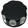 Generic Moto Di Alluminio CNC Del Radiatore Serbatoio Acqua Tappo Copertura Per DUCATI Per MONSTER 821 Per MONSTER 1200/S/R 2014-2019(Black)