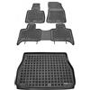 MOTOS Set di tappetini in gomma e tappetini per il bagagliaio per BMW X5 E53 1999-2006 Migliorate il vostro comfort di viaggio con il tappetino antiscivolo per auto - tappetino per auto per tutte le s