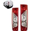 Generic Set di fanali posteriori adatti per Peugeot Expert/Citroen Jumpy/Fiat Scudo/Toyota Proace 2007-2013, fanale posteriore destro + sinistro con certificazione E 6351AH / 6350AH / 9467069888/9467069988