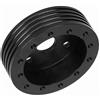 Generic Adattatore Professionale in Alluminio con Distanziatore per Volante da 1 Pollice per Ruote a 5 Fori e 6 Fori per Grant (Black)