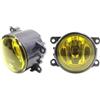 Ksjosji Paraurti Anteriore Gruppi Ottici Fendinebbia Con Lente Gialla Lampadine Alogene H11 Da 55 W Per FIAT Per 500 2012 2013 2014 2015 Gruppo Fari Fendinebbia A LED(Selective Yellow)