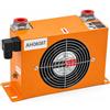 RUETERY Raffreddatore ad olio idraulico, 2300 kcal/h, 12 V DC 60 L/min, flusso ≤ 2 MPa, raffreddato ad aria per sistemi idraulici e di trasmissione, 26 x 11,5 x 20 cm