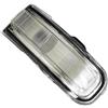 Yurefax For Jeep, for Renegade 2016-2021 Indicatore di direzione specchietto retrovisore esterno auto Specchietto laterale Indicatore di direzione senza lampadina (sinistra) Spia luminosa per specchie