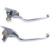 Generic Leve frizione moto Per Moto per Harley Softail per Fat for Boy 114 Deluxe Heritage per Classic FX FLS Slim Street Bob Breakout 2015-2021(D'argento)