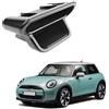 Coleya Scatola Portaoggetti del Console Centrale Compatibile con Mini Cooper J01 J05 2024-2026, Mini Cooper J01 J05 Organizer per Console Centrale con Tappetino Antiscivolo Nero
