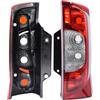 Easy Link Fanale posteriore destro, lato passeggero, porte doppie, porte | Compatibile con Fiat Fiorino, Qubo, Citroen Nemo, Peugeot Bipper 2008+, impermeabile, facile installazione