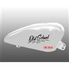 Pimastickerslab Kit 2 adesivi moto serbatoio old school bobber chopper harley custom vintage cod. 1671 (070 NERO, LUCIDO (glossy_lucid))
