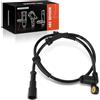 Frankberg Sensore velocità ruota ABS Asse anteriore con cavo 7700429113 | Compatibile con Renault Scénic I MPV Sì0/1 FA0, Megane Scenic Sì0/1 I BA0/1 DA0/1 KA0/1 LA0/1; 2-Poli, Sensore passivo