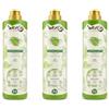 Generico Wexór Lozione Pavimenti Foglia d'Oro, Detergente Igienizzante Gel, Formula Naturale, VeganOK, Pulizia Profonda, Profumo Foglia d'Oro, per Tutti i Pavimenti Lavabili - 3 Unita da 750ml