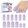 Promifun Silicone Toe Protectors, 14 pcs Soft Gel Toe Protectors for Men & Women