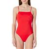 Amazon Essentials Costume da Bagno Intero con Scollo Quadrato Donna